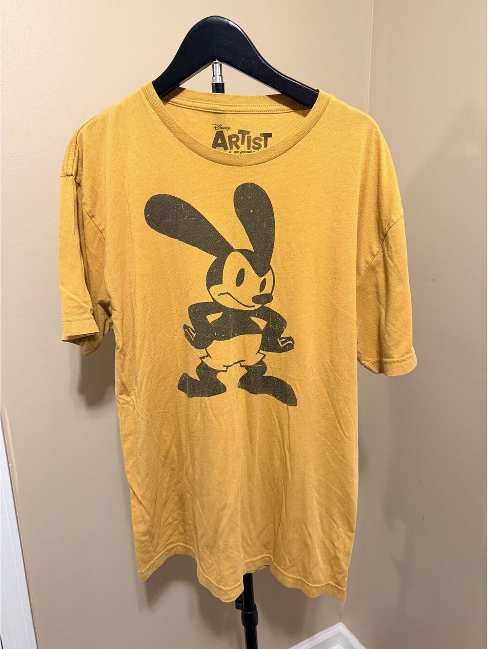 Disney Artist Collection for Target Mustard Graphic Tee Size L